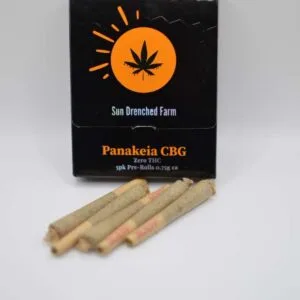 Panakeia CBG 5pk Prerolls